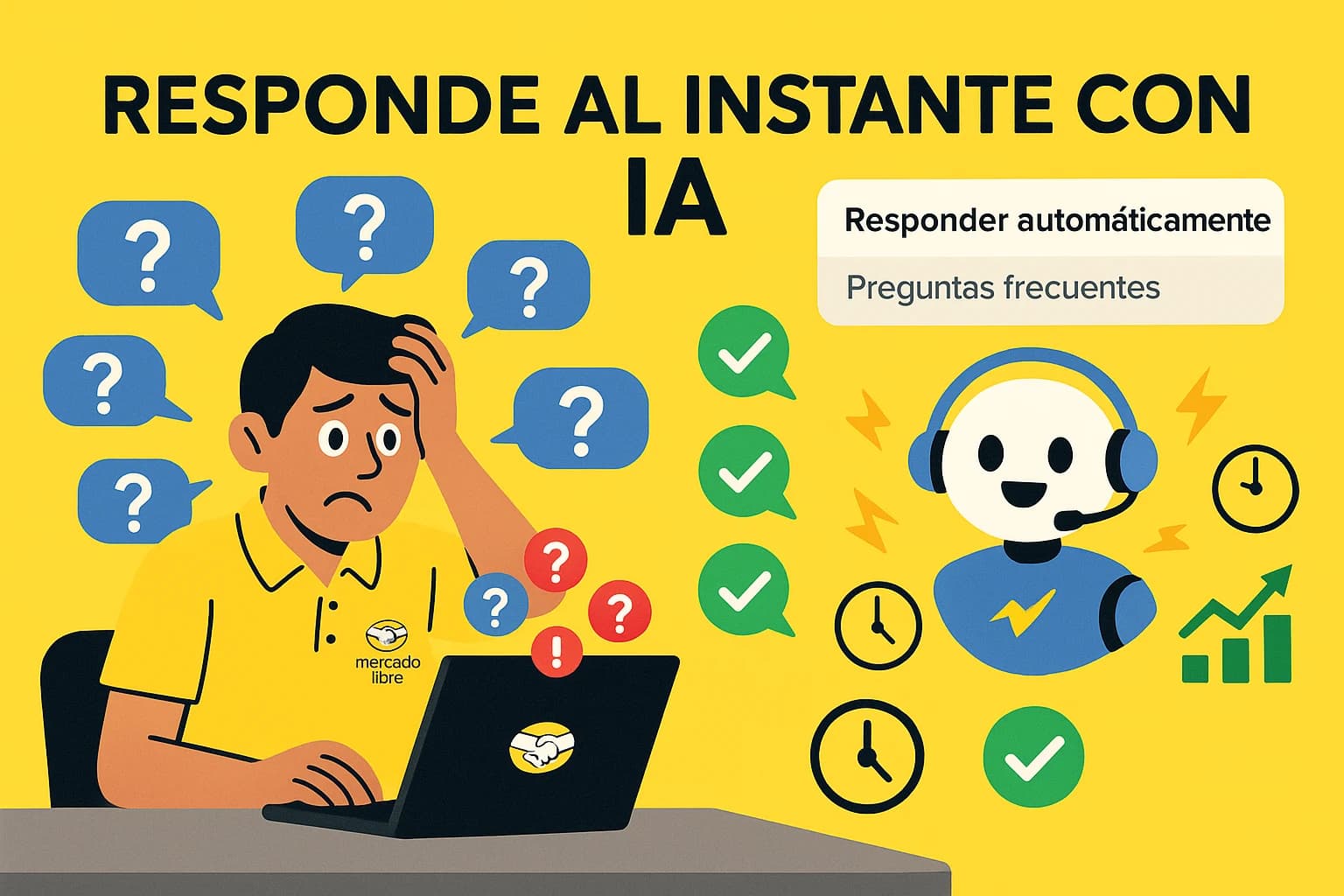 Herramientas para automatizar preguntas frecuentes en Mercado Libre: comparativa 2025